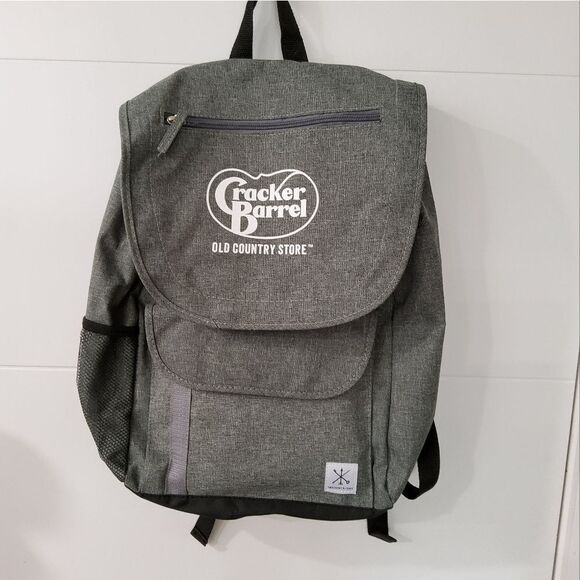 Cracker Barrel Canvas Backpack Travel Bag - Picture 1 of 11